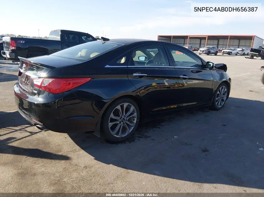 2013 HYUNDAI SONATA VIN 5NPEC4AB0DH656387 — фото 4