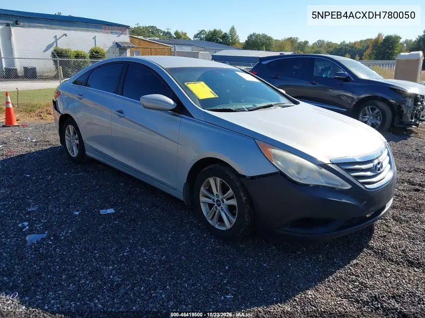 HYUNDAI SONATA 2013, VIN 5NPEB4ACXDH780050