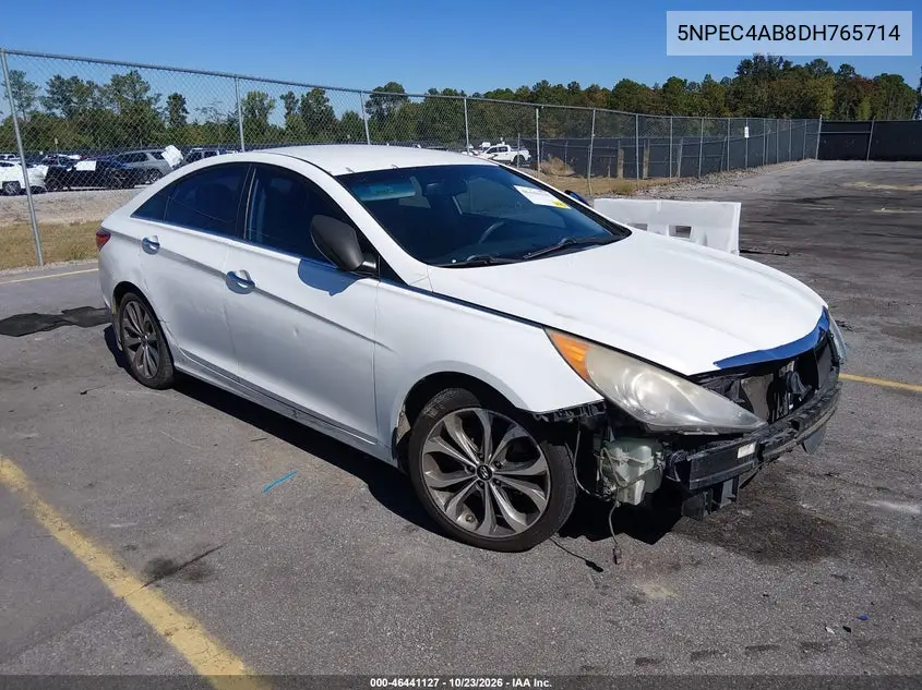 HYUNDAI SONATA 2013, VIN 5NPEC4AB8DH765714