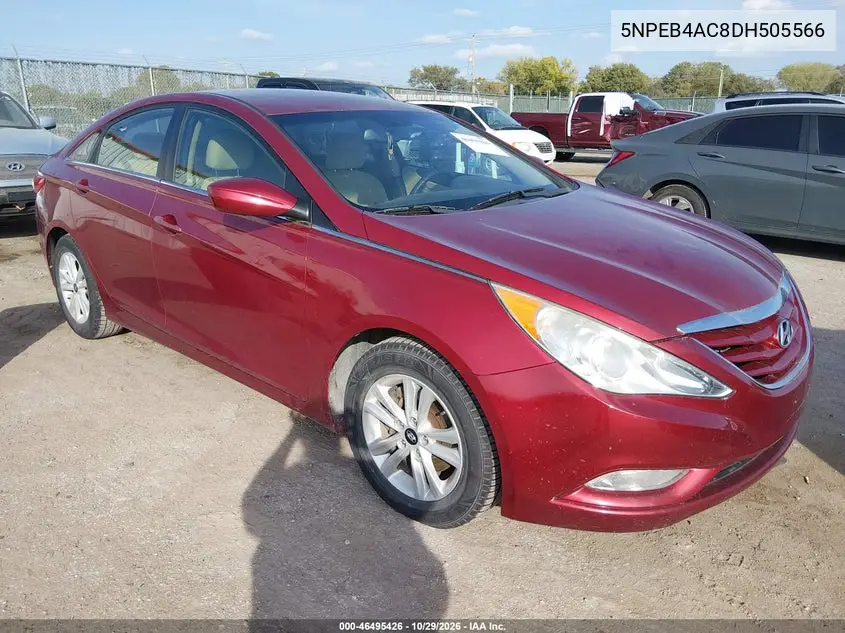 HYUNDAI SONATA 2013, VIN 5NPEB4AC8DH505566