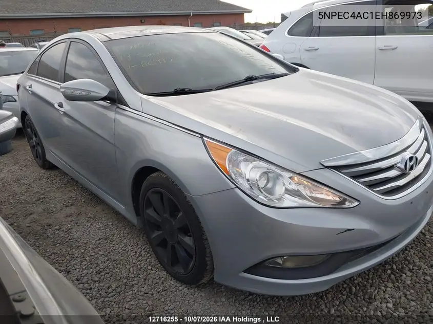 HYUNDAI SONATA 2014, VIN 5NPEC4AC1EH869973