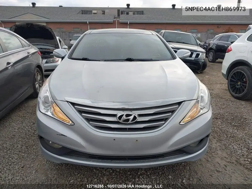 2014 HYUNDAI SONATA VIN 5NPEC4AC1EH869973 — фото 12