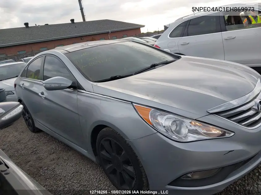 2014 HYUNDAI SONATA VIN 5NPEC4AC1EH869973 — фото 13
