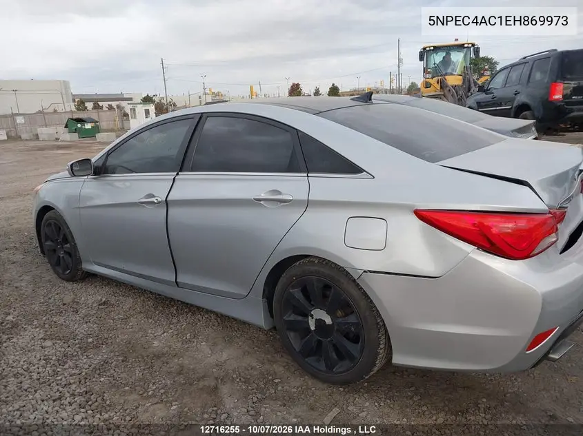 2014 HYUNDAI SONATA VIN 5NPEC4AC1EH869973 — фото 14