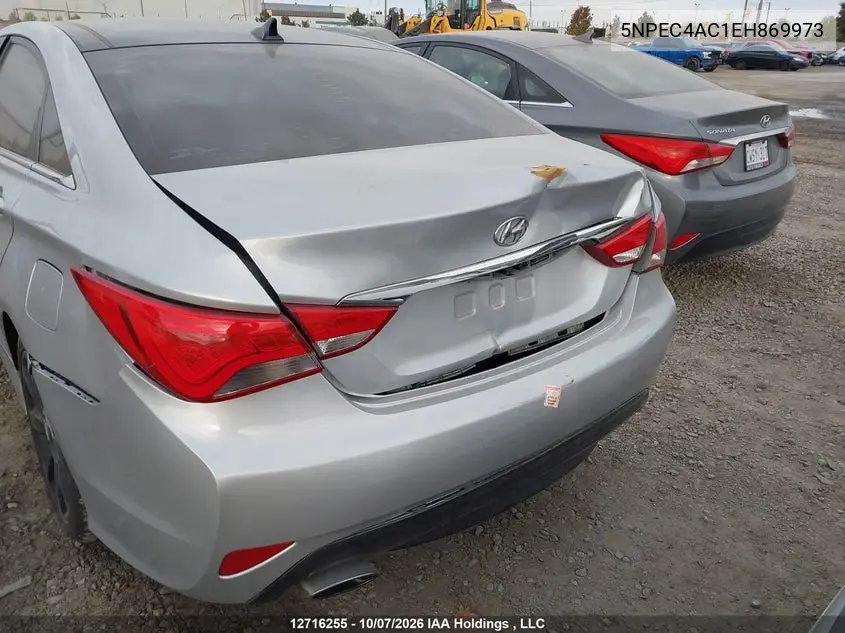 2014 HYUNDAI SONATA VIN 5NPEC4AC1EH869973 — фото 6