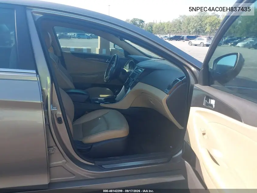 2014 HYUNDAI SONATA VIN 5NPEC4AC0EH837435 — фото 5