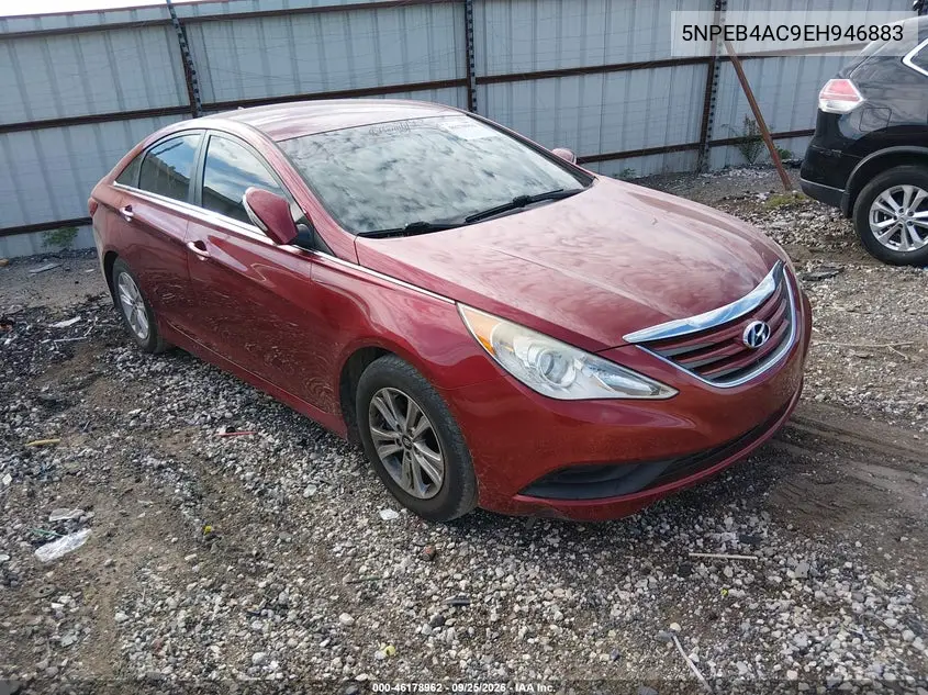 HYUNDAI SONATA 2014, VIN 5NPEB4AC9EH946883
