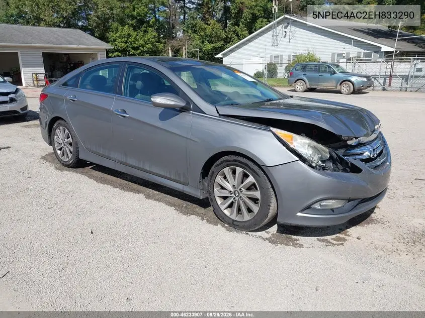 HYUNDAI SONATA 2014, VIN 5NPEC4AC2EH833290