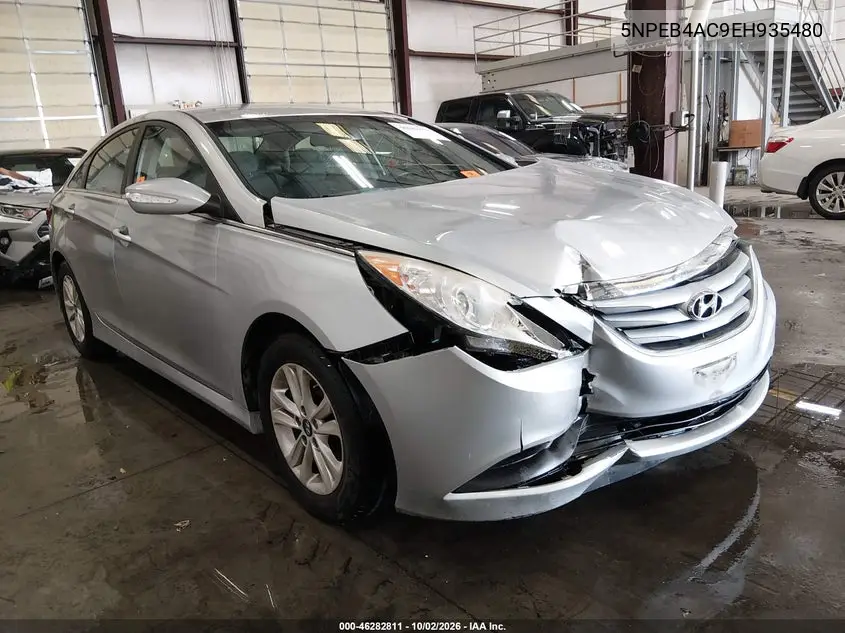 HYUNDAI SONATA 2014, VIN 5NPEB4AC9EH935480