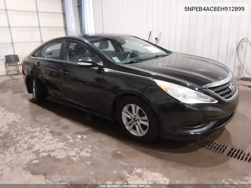 HYUNDAI SONATA 2014, VIN 5NPEB4AC8EH912899