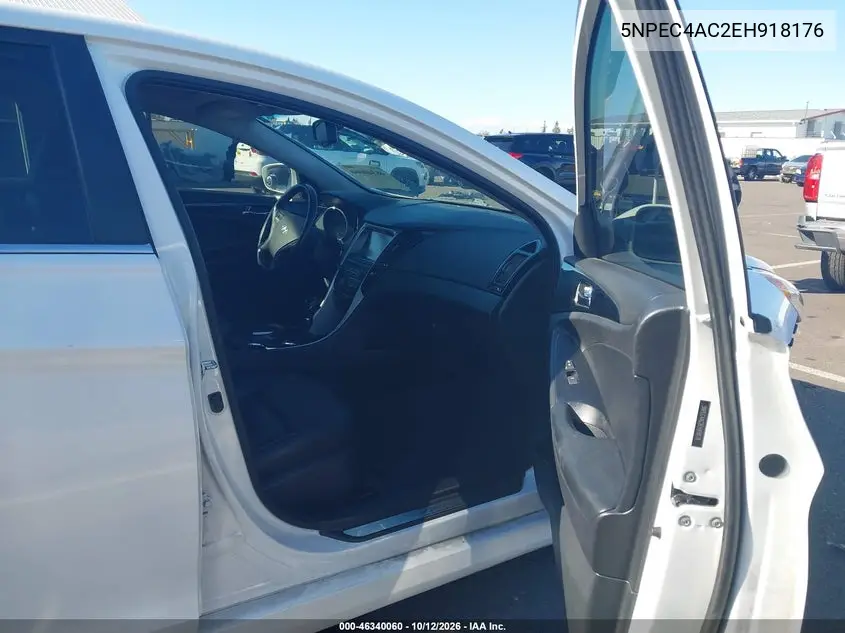 2014 HYUNDAI SONATA VIN 5NPEC4AC2EH918176 — фото 5