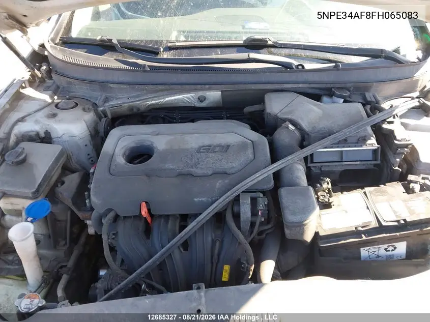 2015 HYUNDAI SONATA VIN 5NPE34AF8FH065083 — фото 10