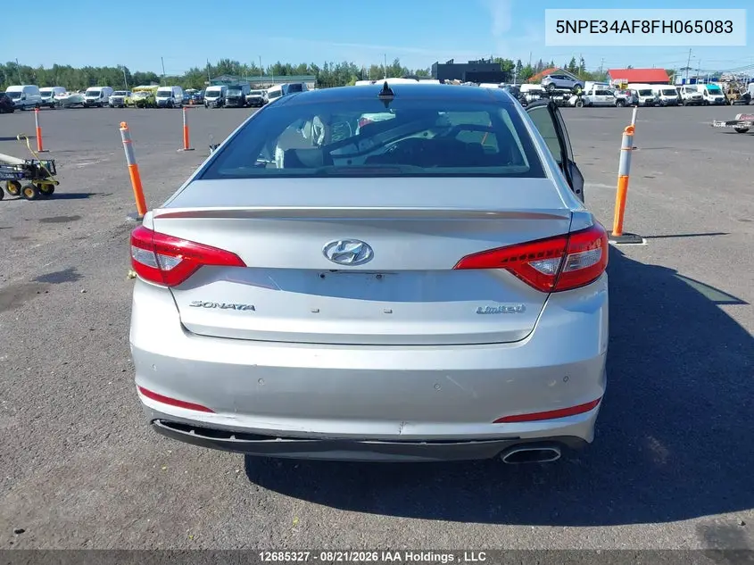 2015 HYUNDAI SONATA VIN 5NPE34AF8FH065083 — фото 16