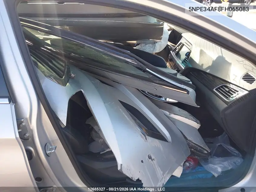 2015 HYUNDAI SONATA VIN 5NPE34AF8FH065083 — фото 5