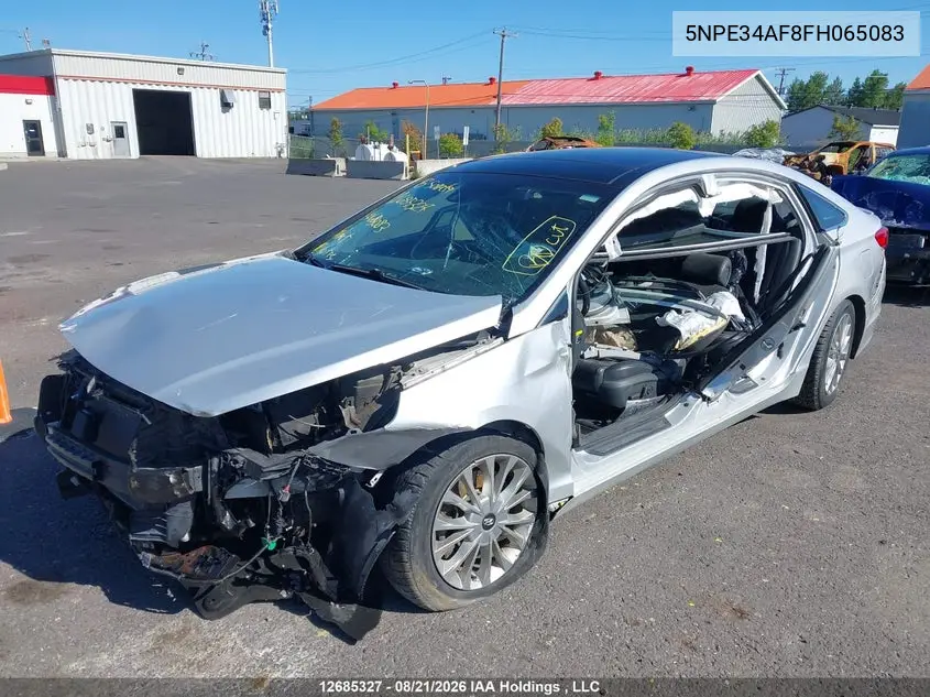 2015 HYUNDAI SONATA VIN 5NPE34AF8FH065083 — фото 6