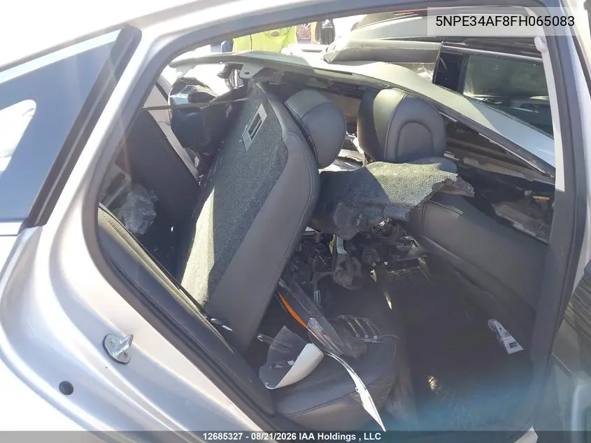 2015 HYUNDAI SONATA VIN 5NPE34AF8FH065083 — фото 8