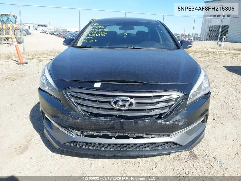 2015 HYUNDAI SONATA VIN 5NPE34AF8FH215306 — фото 12