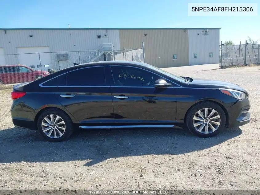 2015 HYUNDAI SONATA VIN 5NPE34AF8FH215306 — фото 13