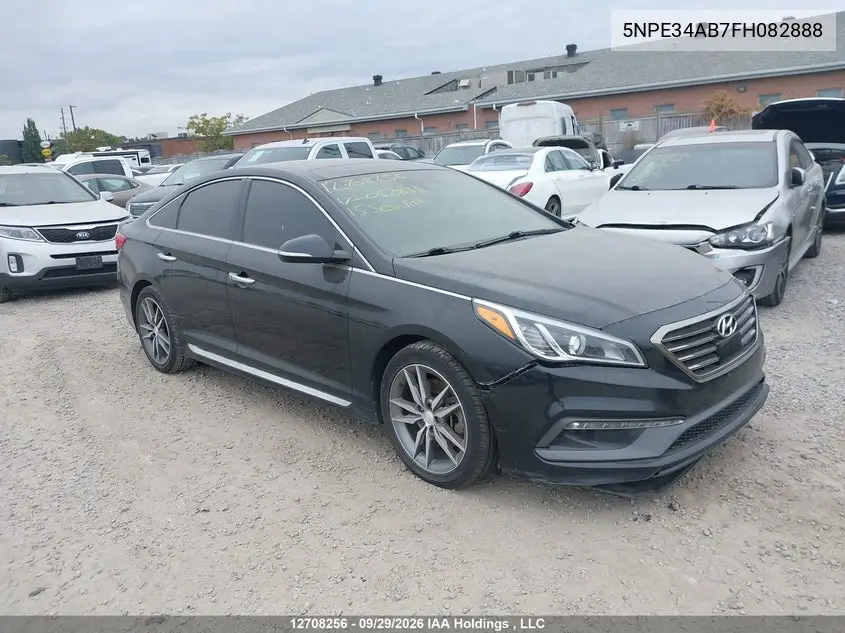HYUNDAI SONATA 2015, VIN 5NPE34AB7FH082888