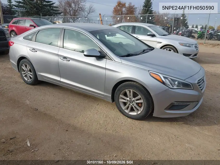 HYUNDAI SONATA 2015, VIN 5NPE24AF1FH050590