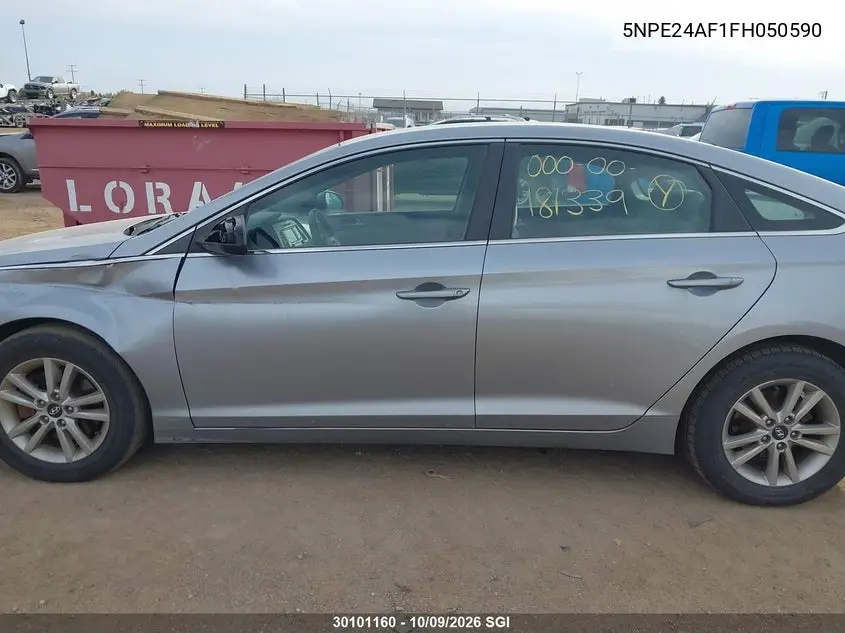 2015 HYUNDAI SONATA VIN 5NPE24AF1FH050590 — фото 14