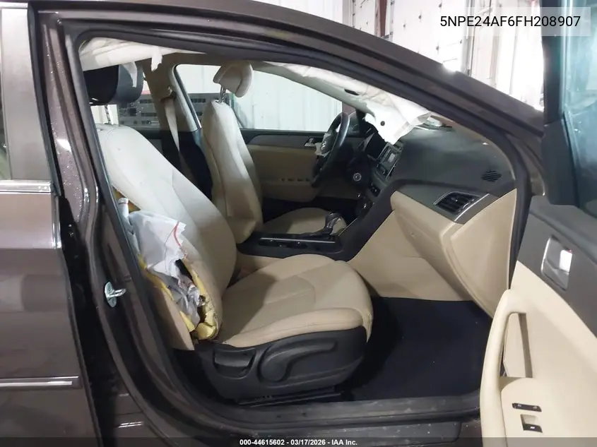 2015 HYUNDAI SONATA VIN 5NPE24AF6FH208907 — фото 5