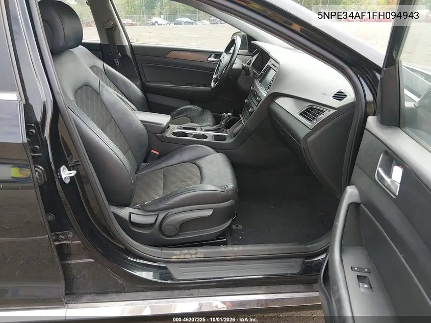 2015 HYUNDAI SONATA VIN 5NPE34AF1FH094943 — фото 5