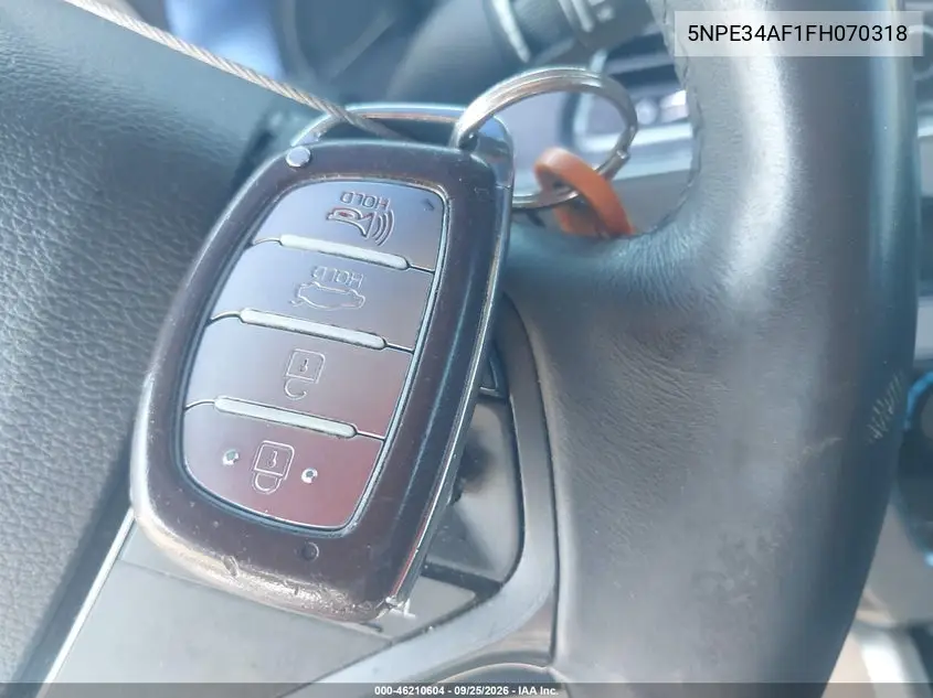 2015 HYUNDAI SONATA VIN 5NPE34AF1FH070318 — фото 11