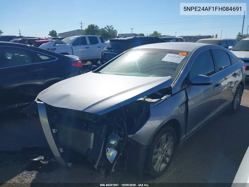 2015 HYUNDAI SONATA VIN 5NPE24AF1FH084691 — фото 2