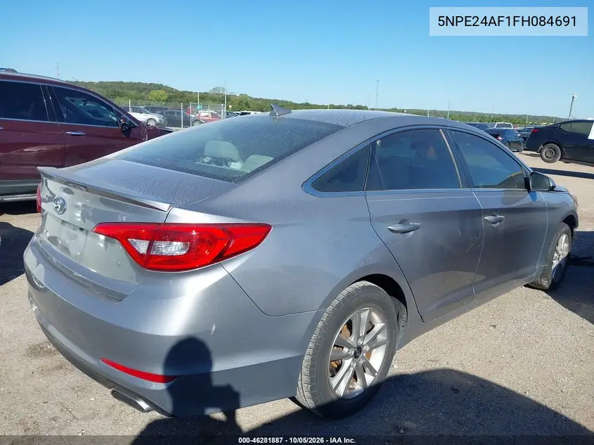 2015 HYUNDAI SONATA VIN 5NPE24AF1FH084691 — фото 4