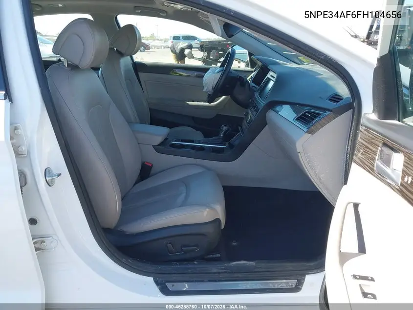 2015 HYUNDAI SONATA VIN 5NPE34AF6FH104656 — фото 5