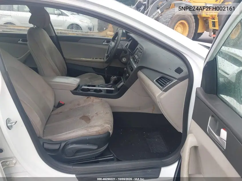2015 HYUNDAI SONATA VIN 5NPE24AF2FH002161 — фото 5