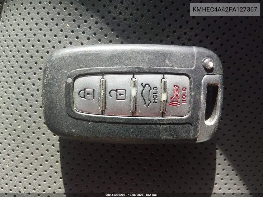 2015 HYUNDAI SONATA VIN KMHEC4A42FA127367 — фото 11