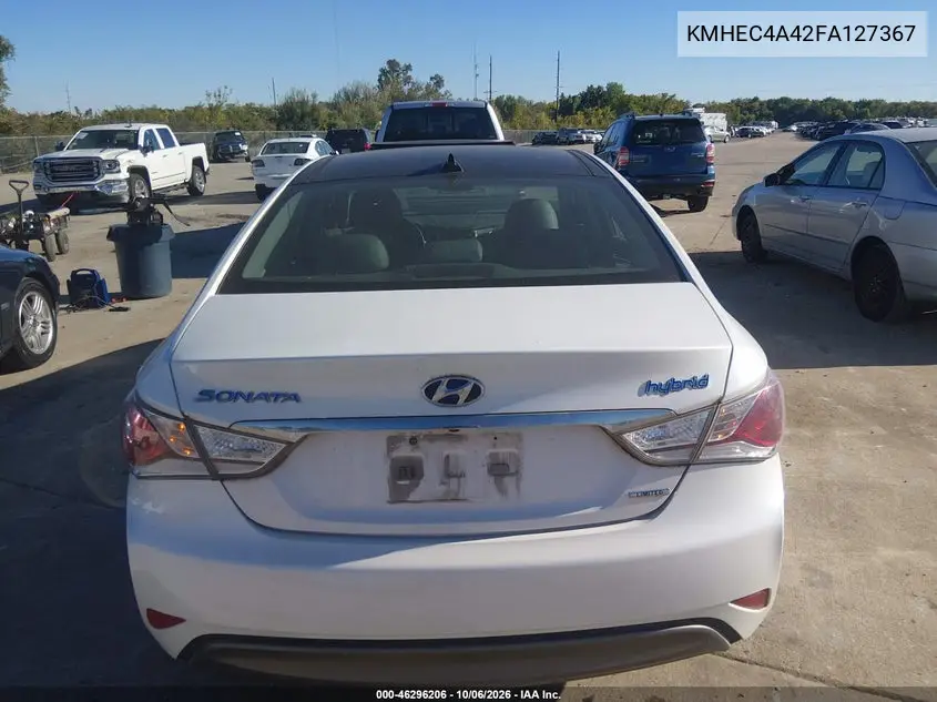 2015 HYUNDAI SONATA VIN KMHEC4A42FA127367 — фото 12
