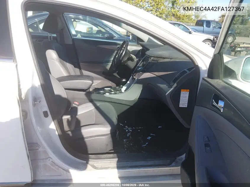 2015 HYUNDAI SONATA VIN KMHEC4A42FA127367 — фото 5