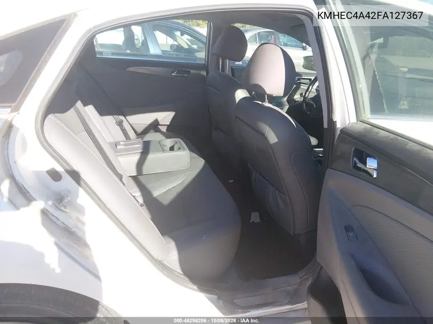 2015 HYUNDAI SONATA VIN KMHEC4A42FA127367 — фото 8
