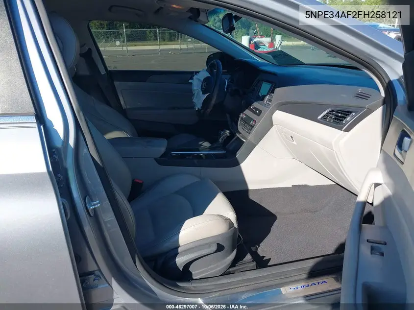 2015 HYUNDAI SONATA VIN 5NPE34AF2FH258121 — фото 5
