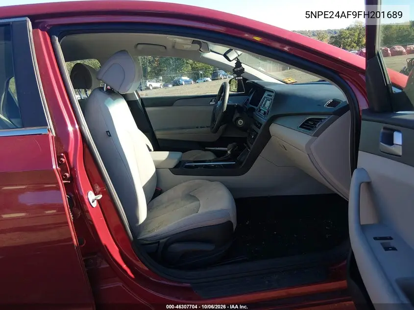 2015 HYUNDAI SONATA VIN 5NPE24AF9FH201689 — фото 5