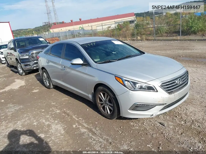 HYUNDAI SONATA 2015, VIN 5NPE24AF4FH159447