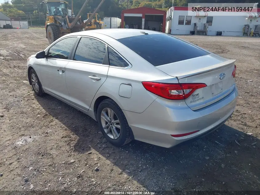 2015 HYUNDAI SONATA VIN 5NPE24AF4FH159447 — фото 3
