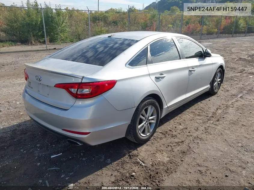 2015 HYUNDAI SONATA VIN 5NPE24AF4FH159447 — фото 4