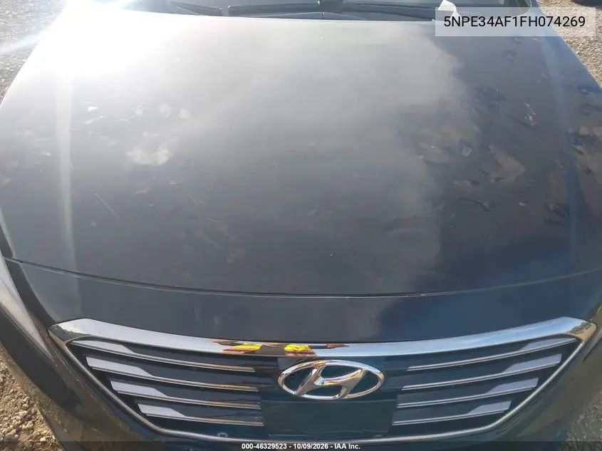 2015 HYUNDAI SONATA VIN 5NPE34AF1FH074269 — фото 10