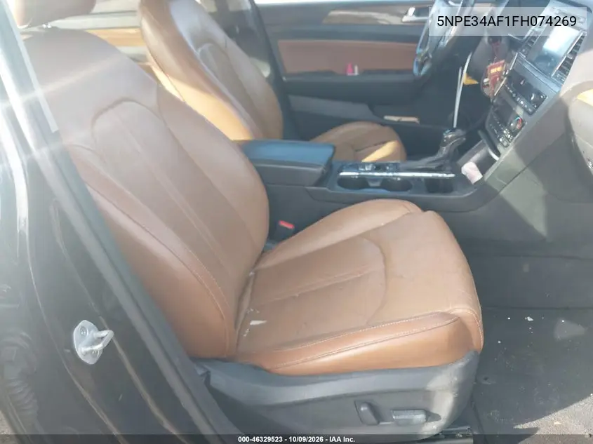 2015 HYUNDAI SONATA VIN 5NPE34AF1FH074269 — фото 5