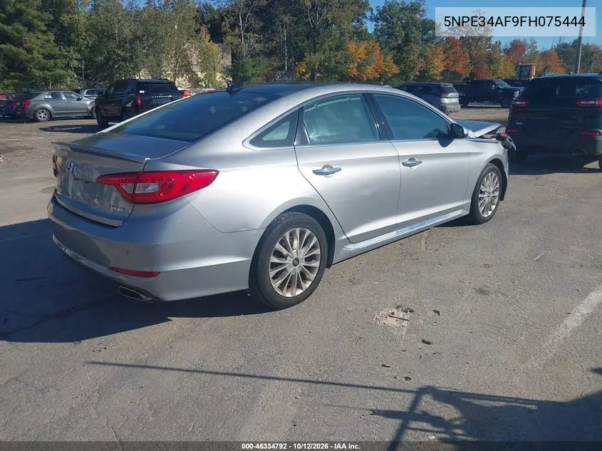 2015 HYUNDAI SONATA VIN 5NPE34AF9FH075444 — фото 4