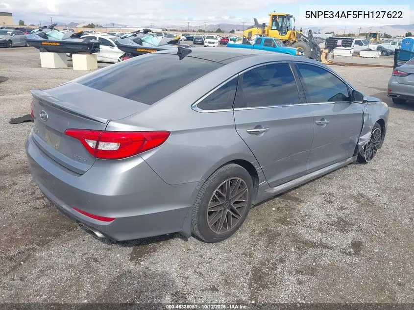 2015 HYUNDAI SONATA VIN 5NPE34AF5FH127622 — фото 4