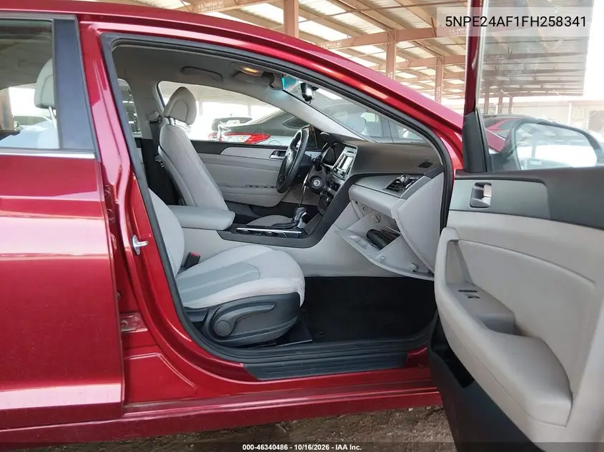 2015 HYUNDAI SONATA VIN 5NPE24AF1FH258341 — фото 5