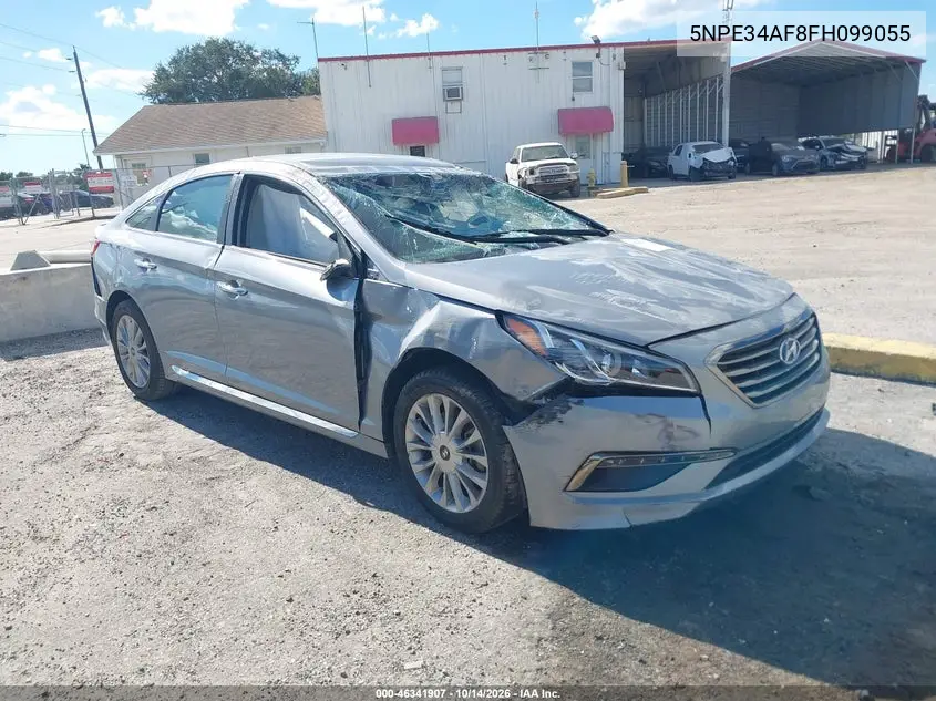 HYUNDAI SONATA 2015, VIN 5NPE34AF8FH099055