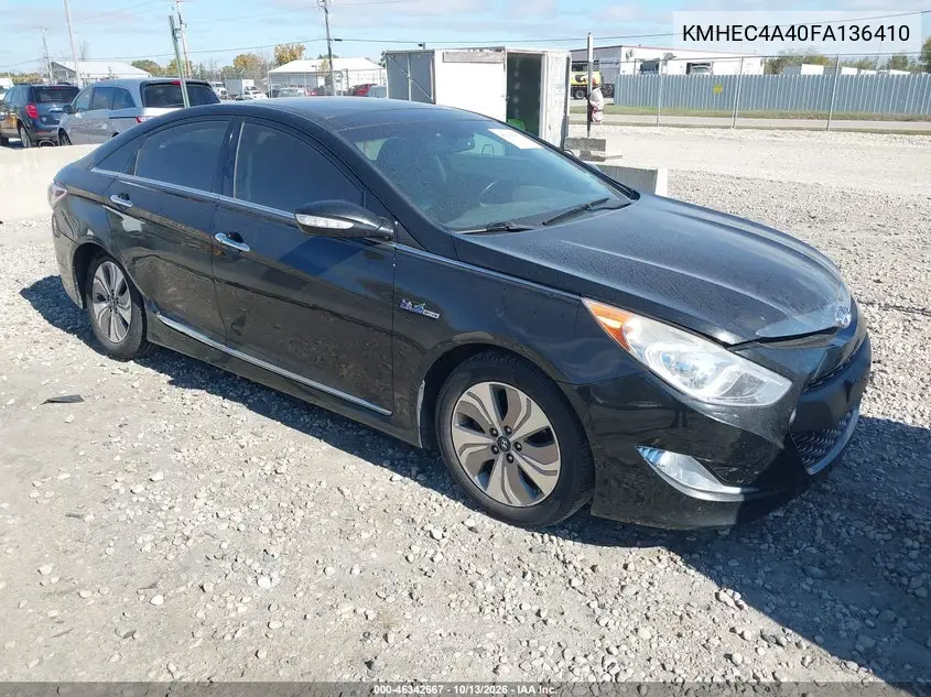 HYUNDAI SONATA 2015, VIN KMHEC4A40FA136410