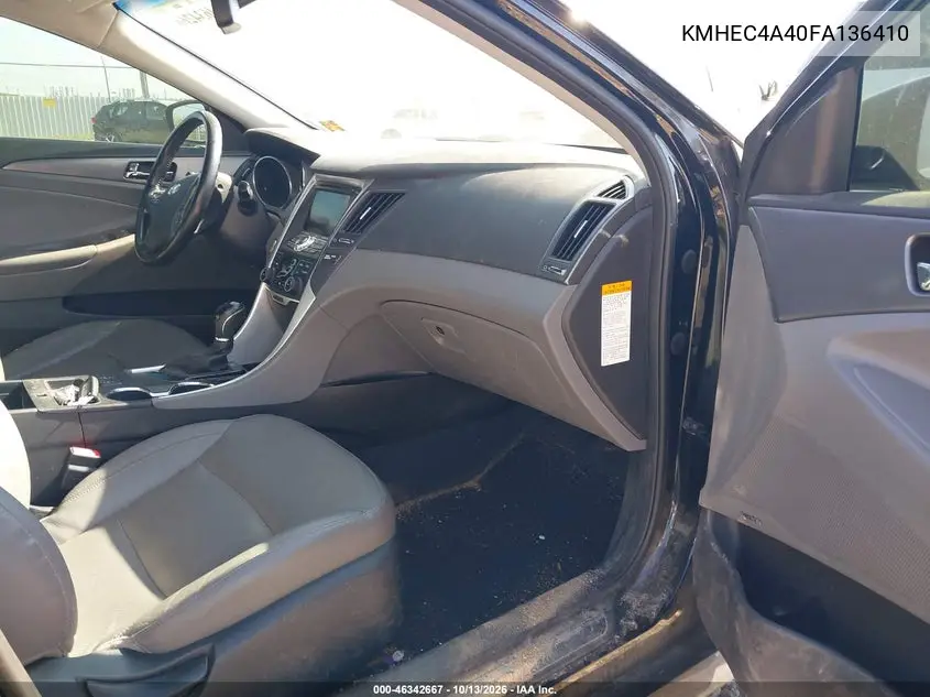 2015 HYUNDAI SONATA VIN KMHEC4A40FA136410 — фото 5