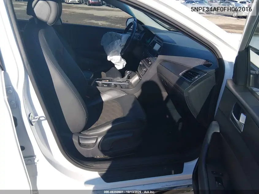 2015 HYUNDAI SONATA VIN 5NPE34AF0FH062016 — фото 5